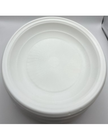 piatti monouso plastica extra rigidi diametro 22cm - 1kg - 44 pezzi - fondi: tuttocasashop.it: carta & monouso