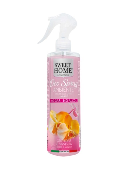 sweethome deodorante per ambiente - 250ml - orchidea e vaniglia: tuttocasashop.it: pulizia e cura della casa