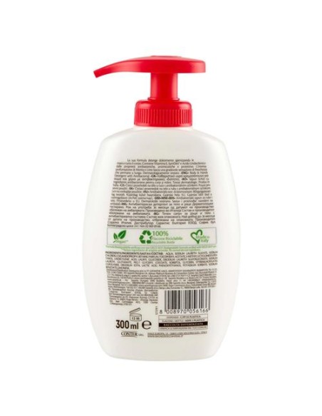 vidal sapone liquido - 300ml - con erogatore - antibatterico: tuttocasashop.it: igiene e cura della persona