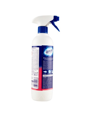 quasar detergente spray - 580ml - sgrassatore mousse con candeggina: tuttocasashop.it: pulizia e cura della casa