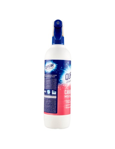 quasar detergente spray - 580ml - sgrassatore mousse con candeggina: tuttocasashop.it: pulizia e cura della casa