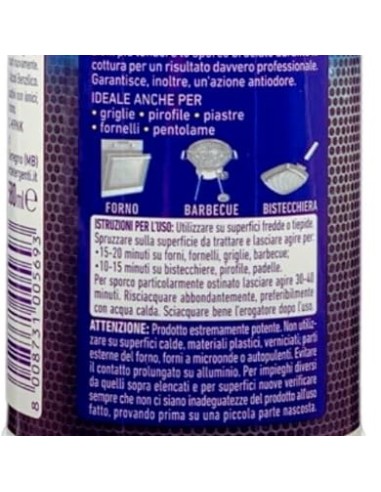 quasar detergente spray - 580ml - forni e barbecue: tuttocasashop.it: pulizia e cura della casa