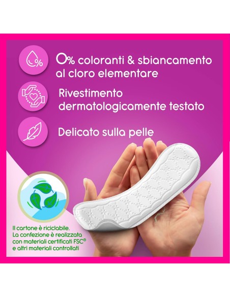 carefree plus long assorbenti proteggi slip - 24 pezzi - odour control: tuttocasashop.it: igiene e cura della persona
