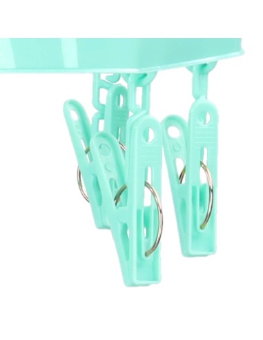 dealo stendibiancheria stendino sospeso con 8 pinze: tuttocasashop.it: prodotti per bucato e tessuti