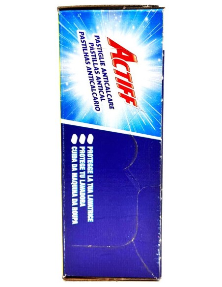 actiff 16 pastiglie anticalcare per proteggere la lavatrice - 256 grammi: tuttocasashop.it: prodotti per bucato e tessuti