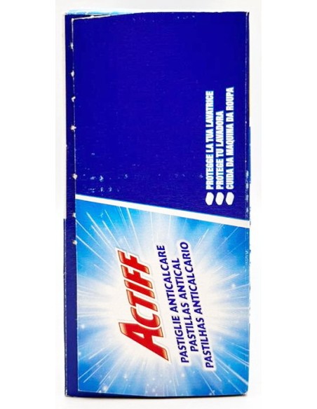 actiff 16 pastiglie anticalcare per proteggere la lavatrice - 256 grammi: tuttocasashop.it: prodotti per bucato e tessuti