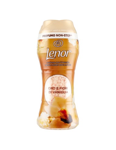 lenor unstoppables profumo in perle per bucato - 195g - oro e vaniglia: tuttocasashop.it: prodotti per bucato e tessuti
