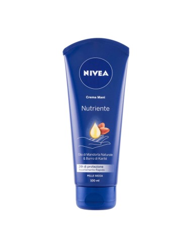 nivea crema mani nutriente 100ml - 24h di protezione - pelle secca: tuttocasashop.it: igiene e cura della persona