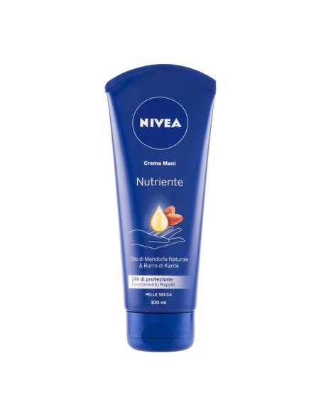 nivea crema mani nutriente 100ml - 24h di protezione - pelle secca: tuttocasashop.it: igiene e cura della persona