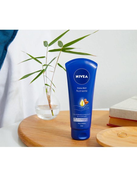nivea crema mani nutriente 100ml - 24h di protezione - pelle secca: tuttocasashop.it: igiene e cura della persona