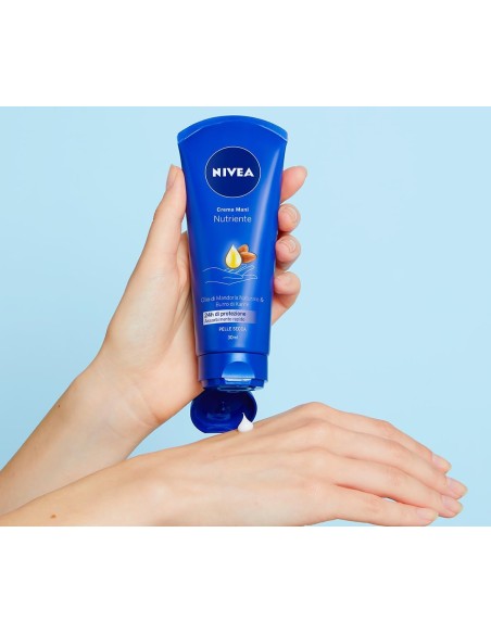 nivea crema mani nutriente 100ml - 24h di protezione - pelle secca: tuttocasashop.it: igiene e cura della persona