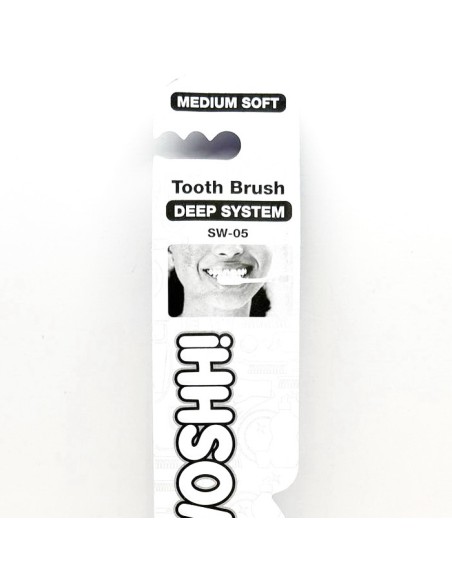 swoshh! spazzolino per igiene dentale - medio morbido - deep system: tuttocasashop.it: igiene e cura della persona