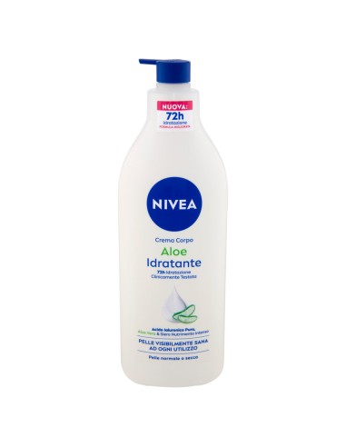 nivea body crema fluida corpo - 500ml - 72h idratante - aloe: tuttocasashop.it: igiene e cura della persona