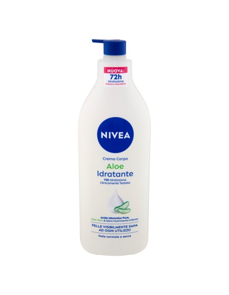 nivea body crema fluida corpo - 500ml - 72h idratante - aloe: tuttocasashop.it: igiene e cura della persona