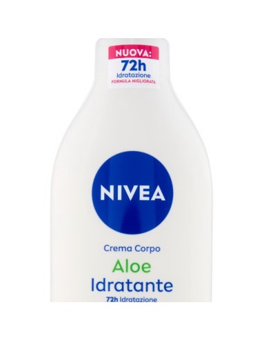 nivea body crema fluida corpo - 500ml - 72h idratante - aloe: tuttocasashop.it: igiene e cura della persona