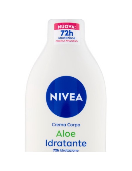 nivea body crema fluida corpo - 500ml - 72h idratante - aloe: tuttocasashop.it: igiene e cura della persona