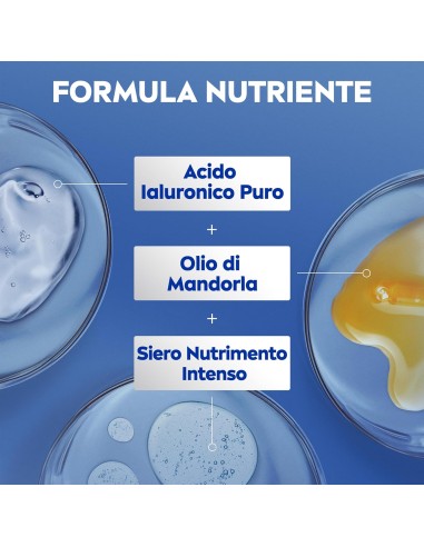 nivea body crema fluida corpo - 500ml - 72h nutriente - acido ialuronico: tuttocasashop.it: igiene e cura della persona