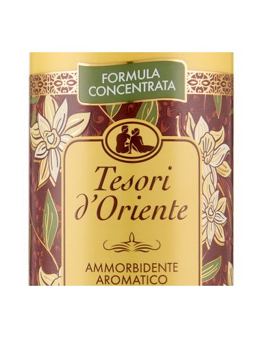 tesori d'oriente ammorbidente - 38 lavaggi 760ml - vaniglia e zenzero: tuttocasashop.it: prodotti per bucato e tessuti