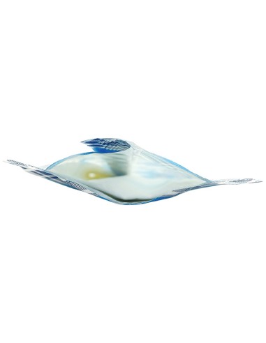 1000 buste portaposate in carta con tovaglioli - scozzese blu e azzurro: tuttocasashop.it: carta & monouso