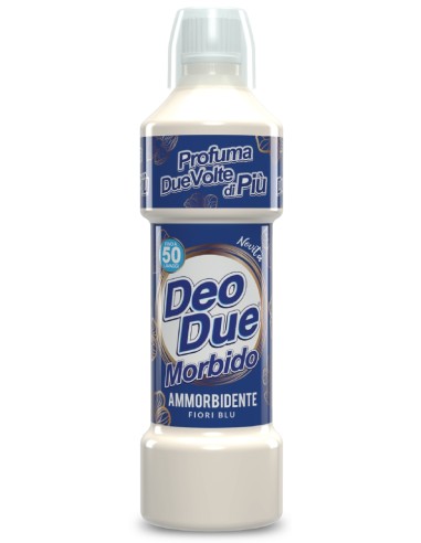 deo due ammorbidente profuma biancheria 50 lavaggi 1 litro - fiori blu: tuttocasashop.it: prodotti per bucato e tessuti