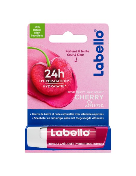 labello balsamo labbra - 5.5ml - 4.8g - cherry shine - ciliegia: tuttocasashop.it: igiene e cura della persona