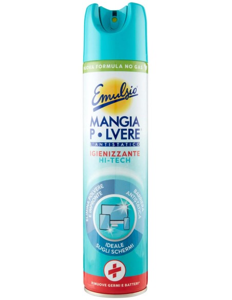 emulsio mangiapolvere l'antistatico spray 4in1 300ml - igienizzante: tuttocasashop.it: pulizia e cura della casa
