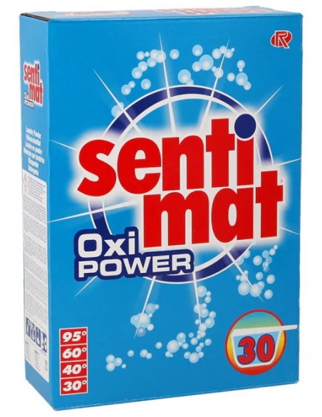 senti mat detersivo lavatrice in polvere fusto 1800g - 30 lavaggi - classico: tuttocasashop.it: prodotti per bucato e tessuti