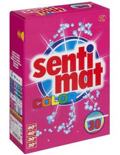senti mat detersivo lavatrice in polvere fusto 1800g - 30 lavaggi - color: tuttocasashop.it: prodotti per bucato e tessuti