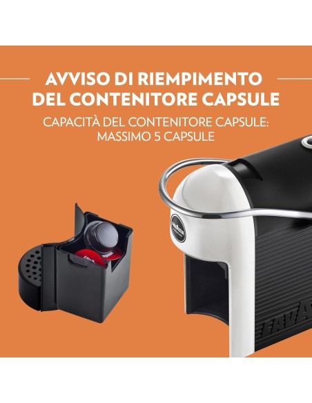 lavazza jolie evo macchina per caffe' a capsule a modo mio - 0.6l - bianca: tuttocasashop.it: altro - bazar