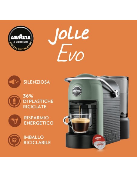 lavazza jolie evo macchina per caffe' a capsule a modo mio - 0.6l - bianca: tuttocasashop.it: altro - bazar