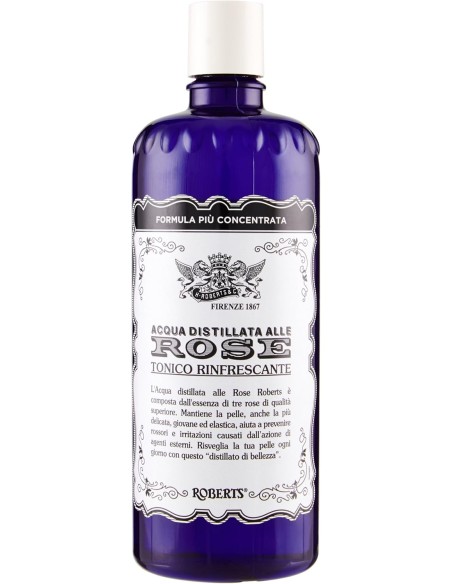 acqua distillata alle rose roberts - tonico rinfrescante - 300ml: tuttocasashop.it: igiene e cura della persona