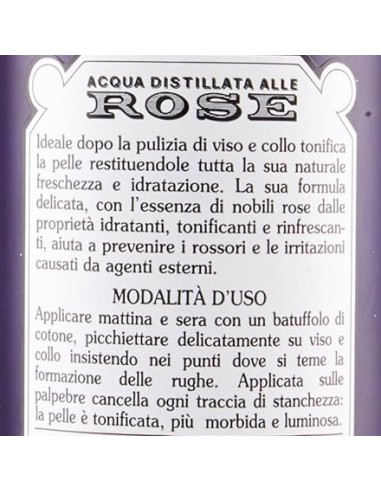 acqua distillata alle rose roberts - tonico rinfrescante - 300ml: tuttocasashop.it: igiene e cura della persona