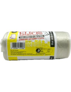 elios sacco rifiuti pattumiera 30 litri 50x60cm 20 pezzi - trasparenti: tuttocasashop.it: pulizia e cura della casa