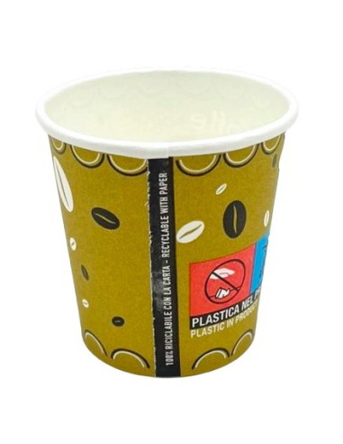 itaca' bicchieri caffe' monouso in carta da 75ml - 50 pezzi: tuttocasashop.it: carta & monouso