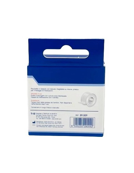 idrofil cerotto rocchetto medicazioni bianco - 2.5cm - 9 metri: tuttocasashop.it: igiene e cura della persona