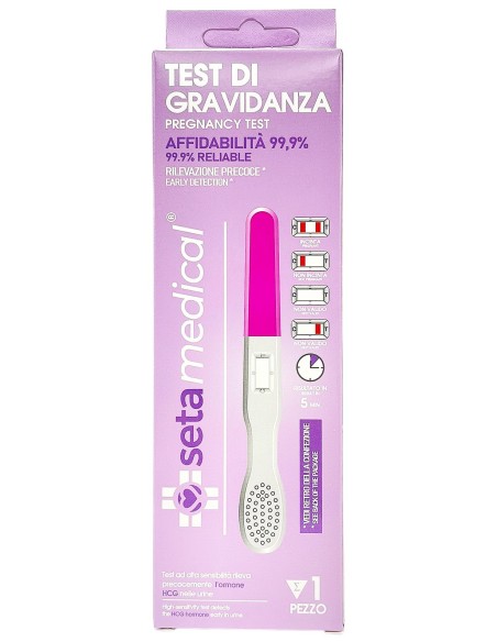 setablu test di gravidanza affidabile - rilevazione precoce - ormone hcg: tuttocasashop.it: igiene e cura della persona