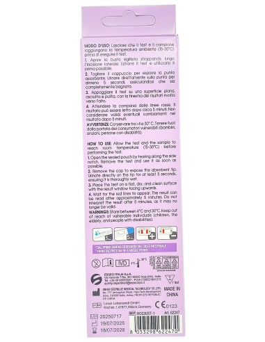 setablu test di gravidanza affidabile - rilevazione precoce - ormone hcg: tuttocasashop.it: igiene e cura della persona