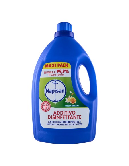napisan additivo liquido igienizzante bucato - maxi pack 2200ml - rugiada: tuttocasashop.it: prodotti per bucato e tessuti