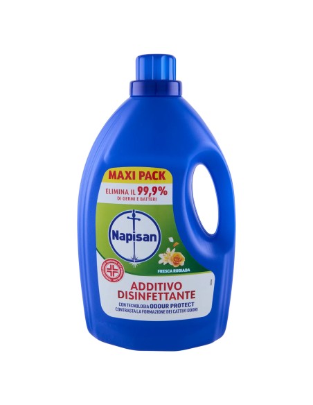 napisan additivo liquido igienizzante bucato - maxi pack 2200ml - rugiada: tuttocasashop.it: prodotti per bucato e tessuti