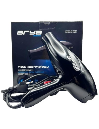 arya 3200 phon asciugacapelli professionale 1800w - con 2 becchi diffusori: tuttocasashop.it: altro - bazar