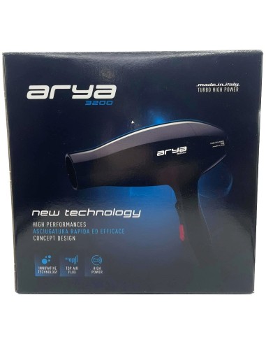 arya 3200 phon asciugacapelli professionale 1800w - con 2 becchi diffusori: tuttocasashop.it: altro - bazar