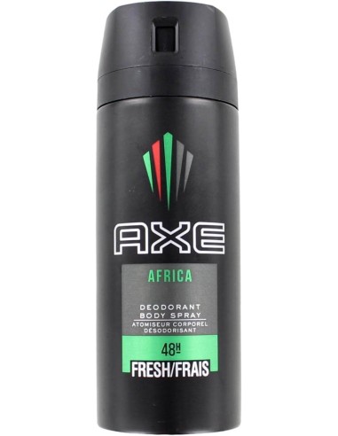 axe deodorante body spray for men - 150ml - africa: tuttocasashop.it: igiene e cura della persona