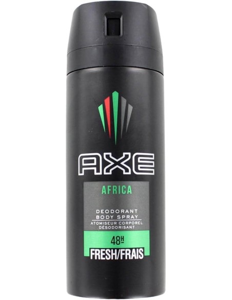 axe deodorante body spray for men - 150ml - africa: tuttocasashop.it: igiene e cura della persona