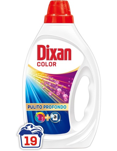 dixan detersivo lavatrice liquido 19 lavaggi - 885ml - color - capi colorati: tuttocasashop.it: prodotti per bucato e tessuti