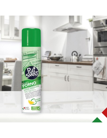 pulisvelt spray pulitore per forni fornelli e grill - 300ml: tuttocasashop.it: pulizia e cura della casa