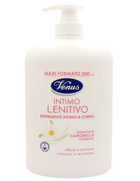 venus detergente intimo - maxi 500ml - lenitivo - camomilla - calmante: tuttocasashop.it: igiene e cura della persona
