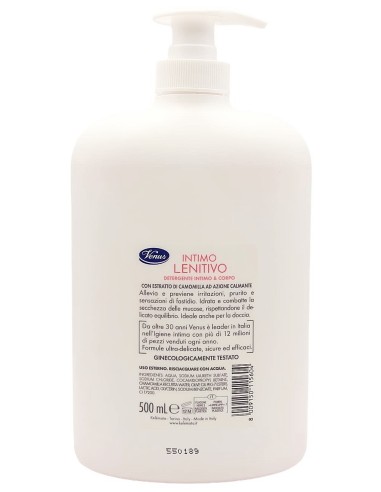 venus detergente intimo - maxi 500ml - lenitivo - camomilla - calmante: tuttocasashop.it: igiene e cura della persona