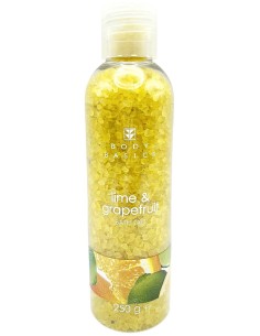body basics sali da bagno 250 grammi - lime: tuttocasashop.it: igiene e cura della persona