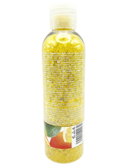 body basics sali da bagno 250 grammi - lime: tuttocasashop.it: igiene e cura della persona