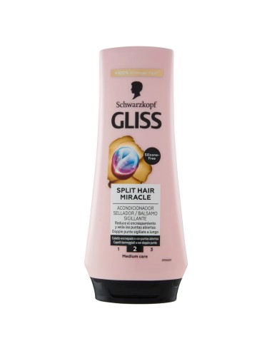 gliss testanera balsamo per capelli - 200ml - capelli spezzati danneggiati: tuttocasashop.it: igiene e cura della persona